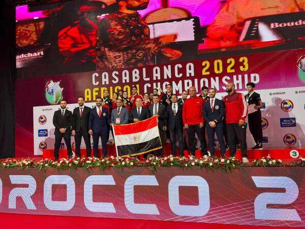 من مراسم التتويج