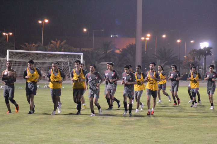 من تدريبات المحرق قبيل السفر