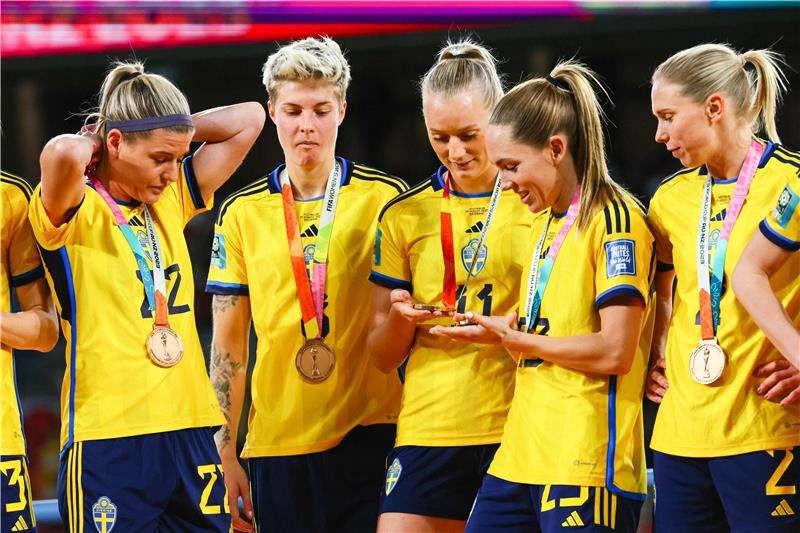 لاعبات السويد