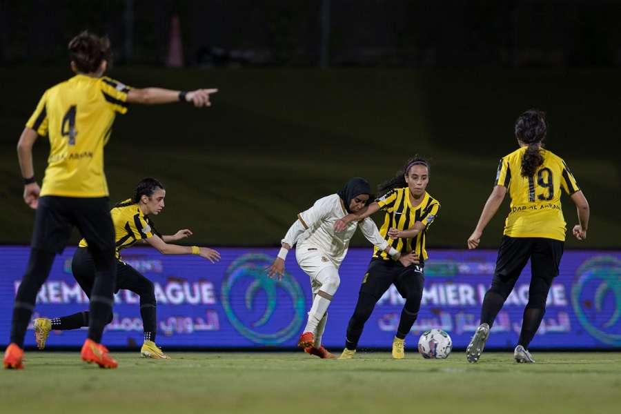 من مباراة الاتحاد والنصر بالموسم الماضي