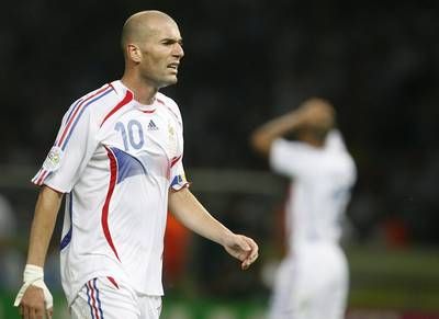 النجم الفرنسى زين الدين زيدان 