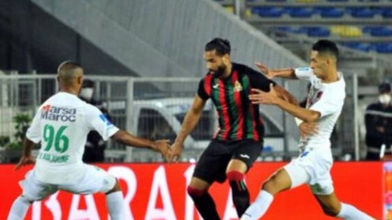 لقاء سابق بين الرجاء والجيش الملكي