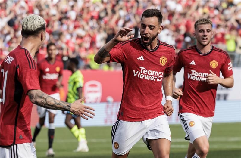 لاعبو مانشستر يونايتد