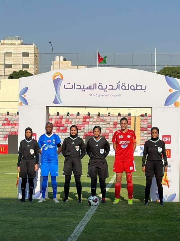 الحكمة السعودية عنود الأسمري في لقاء عمان والهلال