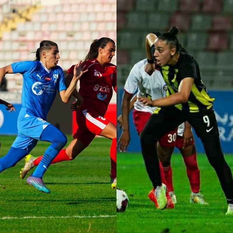 السويدية نور مصطفى والعراقية شوخان صالحي