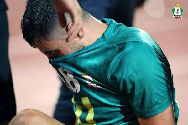 طارق خطاب بعد الإصابة