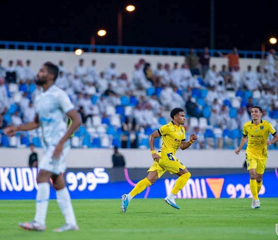 جانب من المباراة