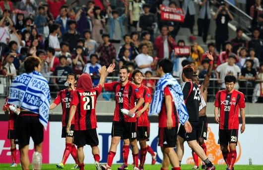 لاعبي فريق إف سي سيئول