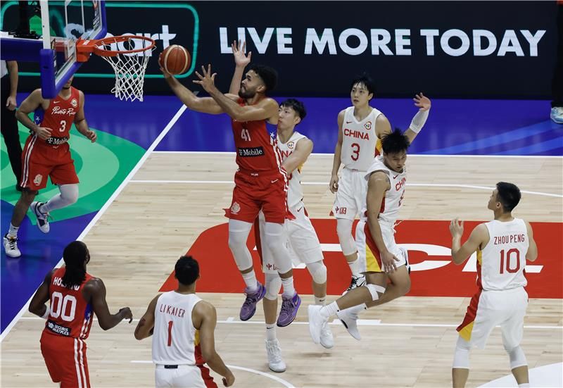 جانب من مباراة بورتوريكو