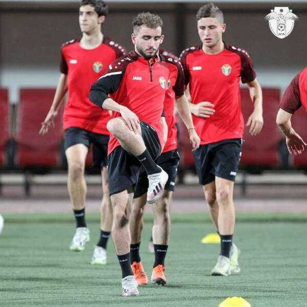 من تدريب منتخب الأردن اليوم