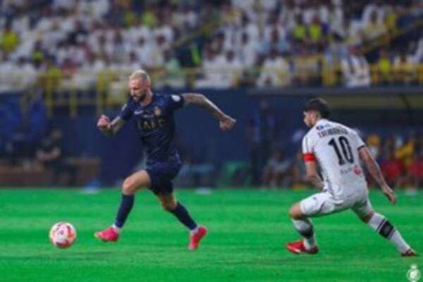 من لقاء النصر والشباب