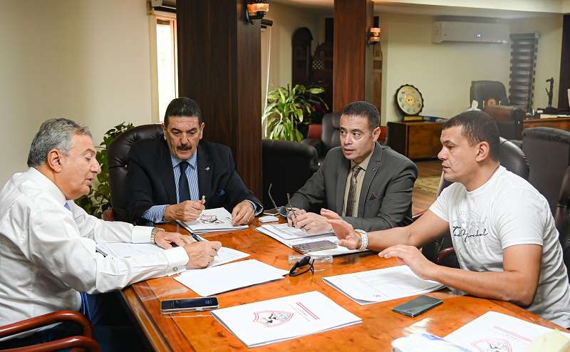 عماد البناني مع لجنة الزمالك