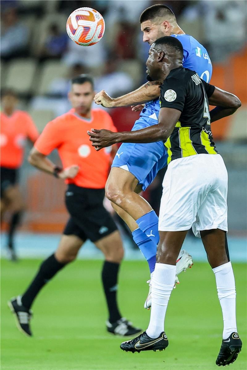 ميتروفيتش سجل هدفين للهلال