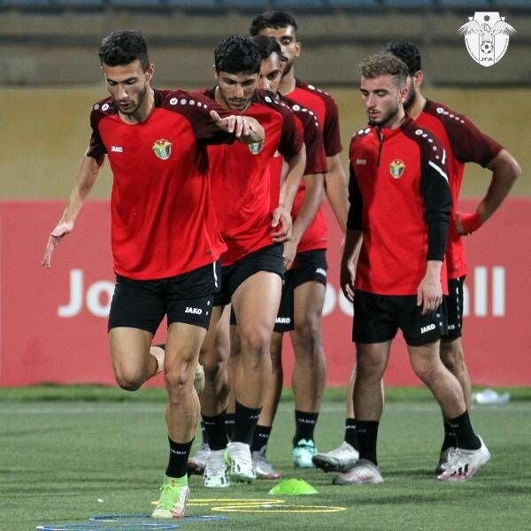 لاعبو المنتخب الأردني