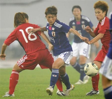 صورة من مباراة اليابان والصين