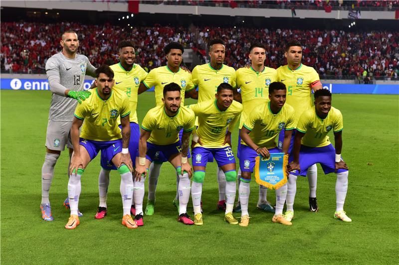 لاعبو منتخب البرازيل