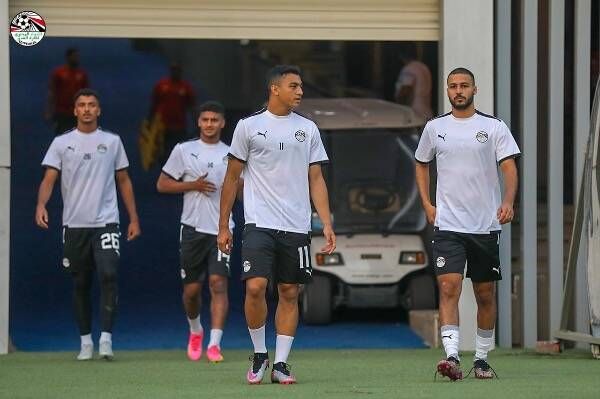 من تدريبات المنتخب المصري