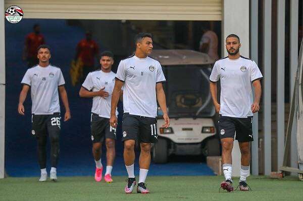 من تدريبات المنتخب المصري