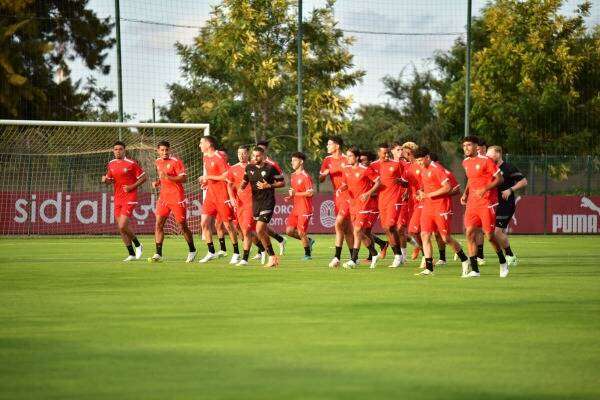 من مران الأولمبي المغربي