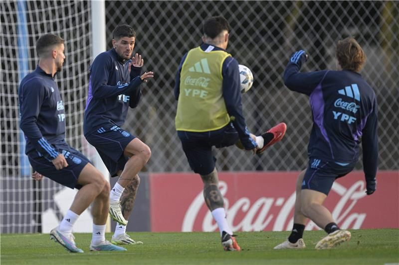 من تدريبات الأرجنتين