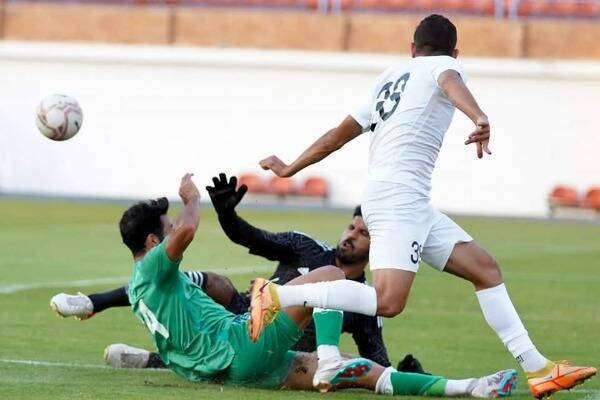 جانب من المباراة