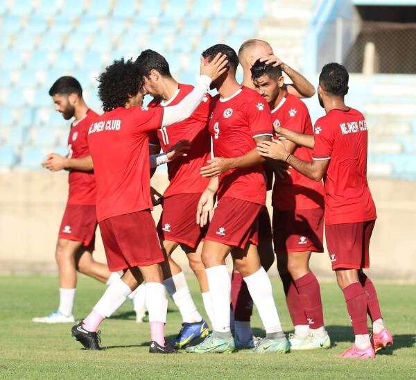 جانب من المباراة