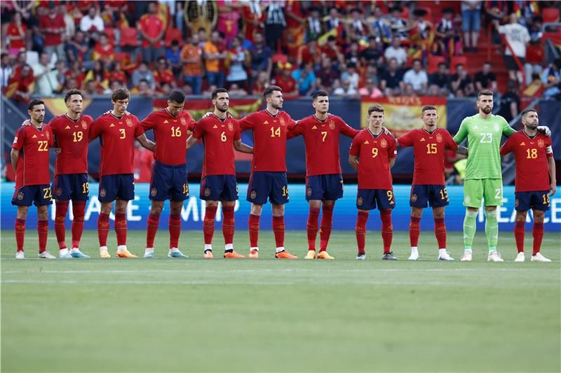 لاعبو منتخب إسبانيا