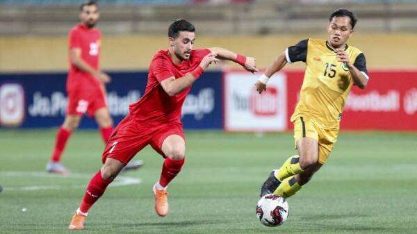 من لقاء الأردن أمام بروناي
