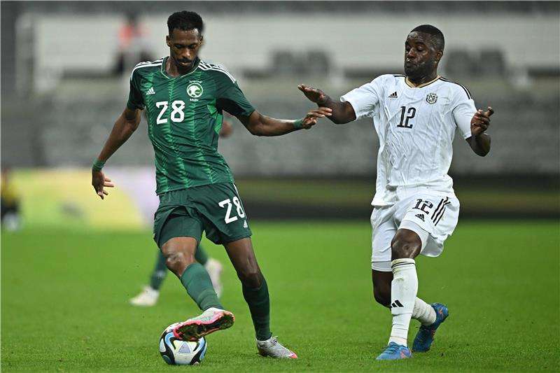 جانب من المباراة