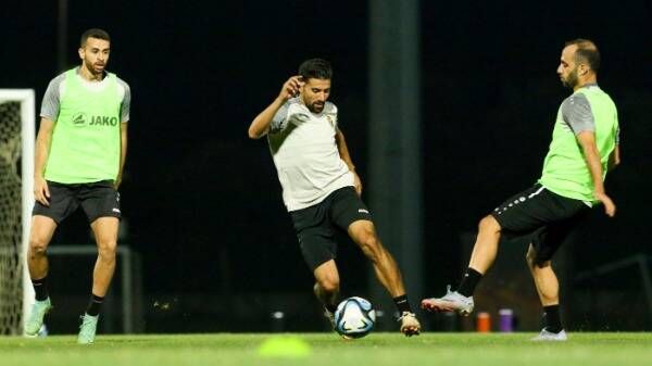 من تدريبات النشامى في باكو