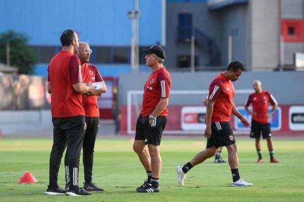 من تدريبات الأهلي