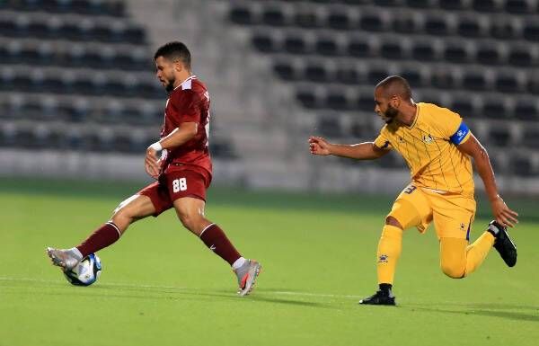 جانب من المباراة