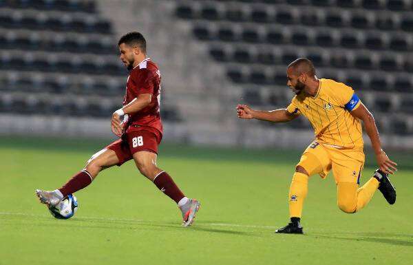 جانب من المباراة