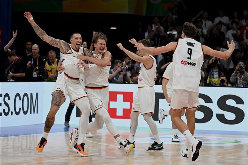 فرحة منتخب ألمانيا