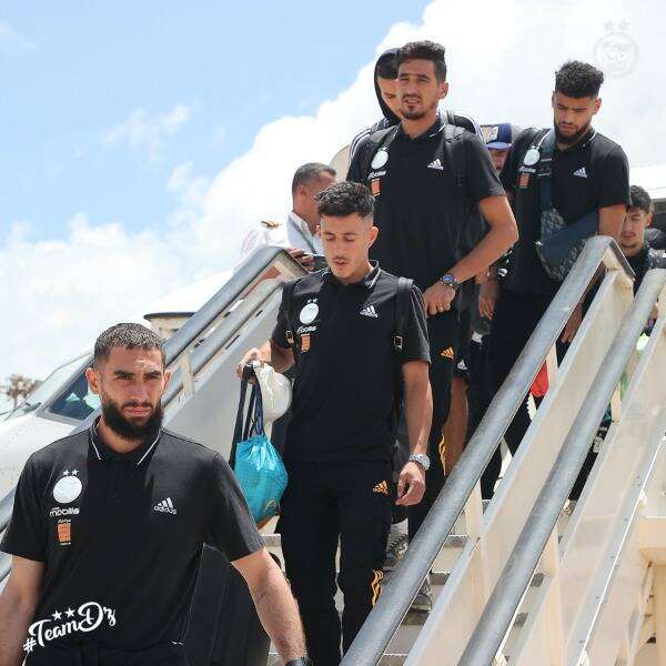 بعثة المنتخب الجزائري