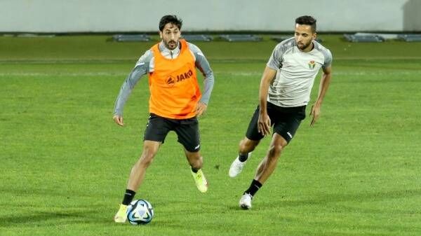 من تدريبات منتخب الأردن