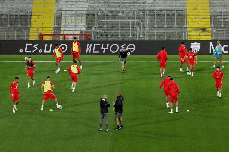 من تدريبات المنتخب