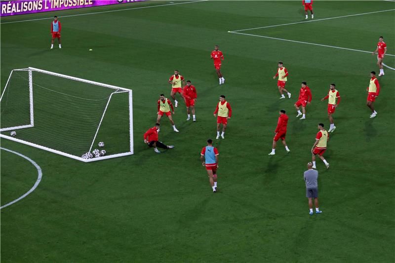 من تدريبات المغرب