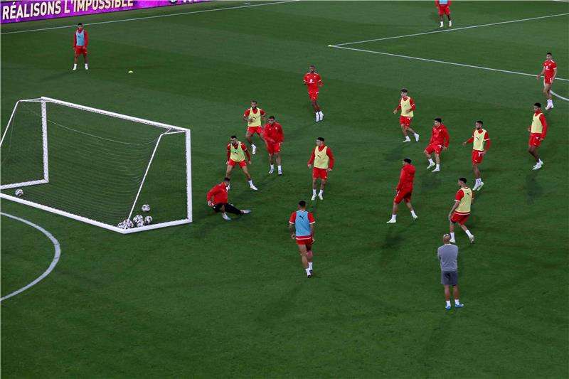 من تدريبات المغرب