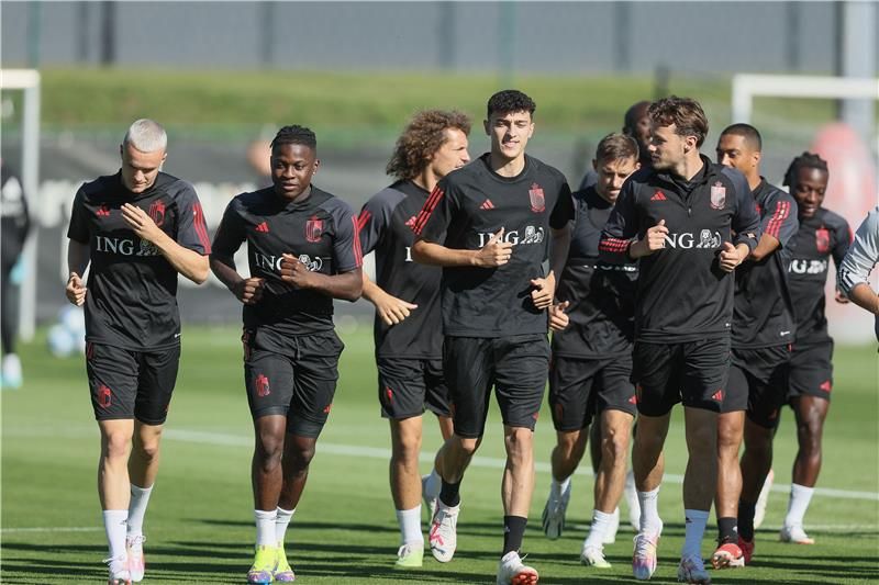 لاعبو بلجيكا