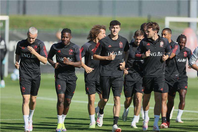 لاعبو بلجيكا