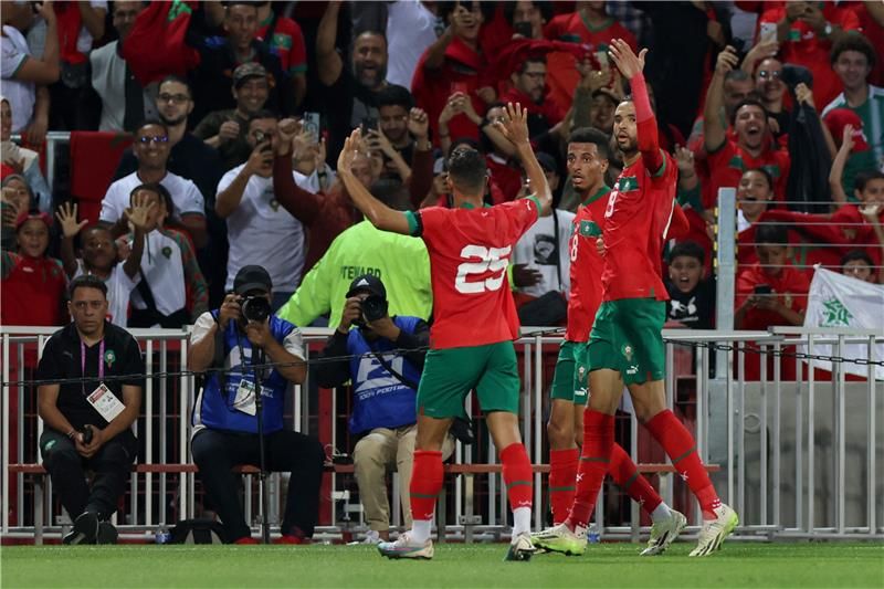 احتفال الأسود بالهدف