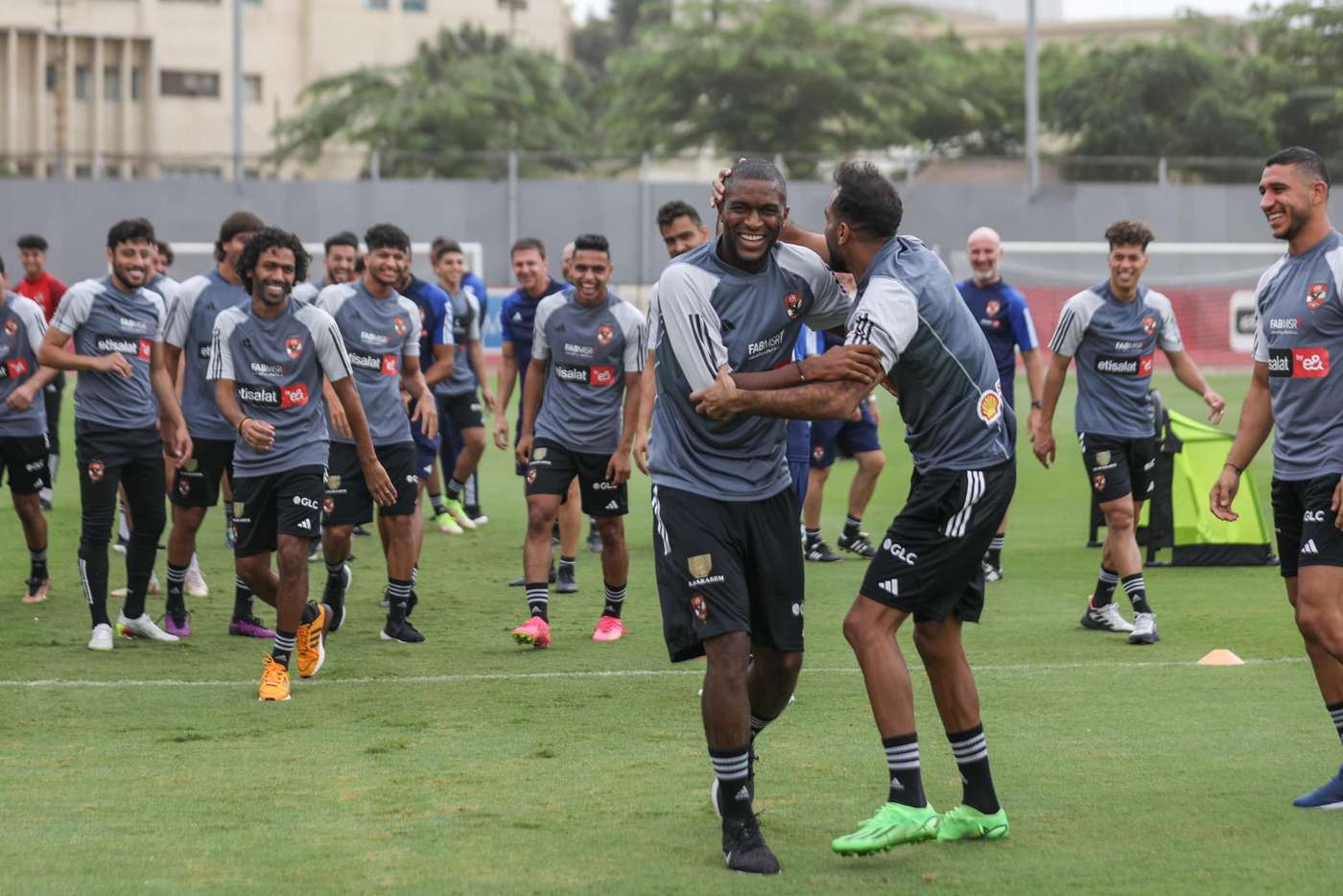 موديست في تدريبات الأهلي