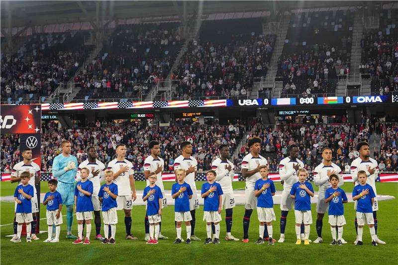 لاعبو منتخب أمريكا