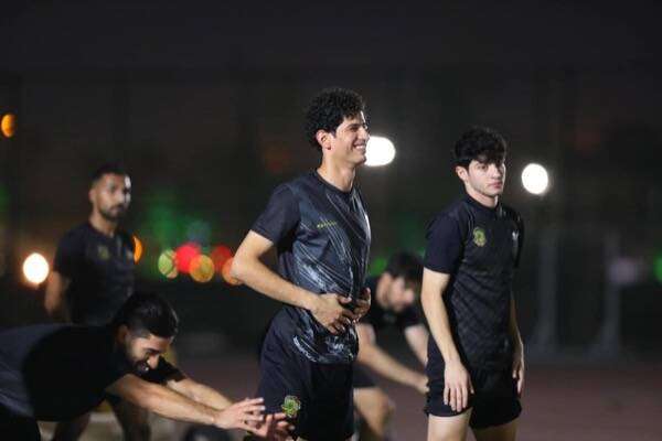 من استعدادات الفريق