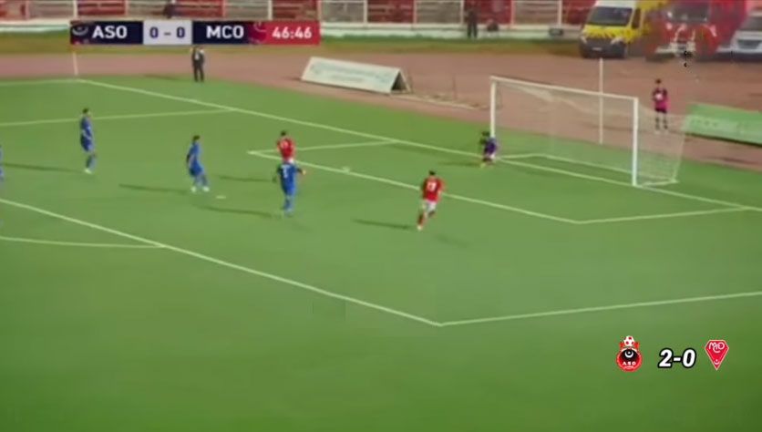 من مواجهة جمعية أولمبي الشلف ومولودية وهران