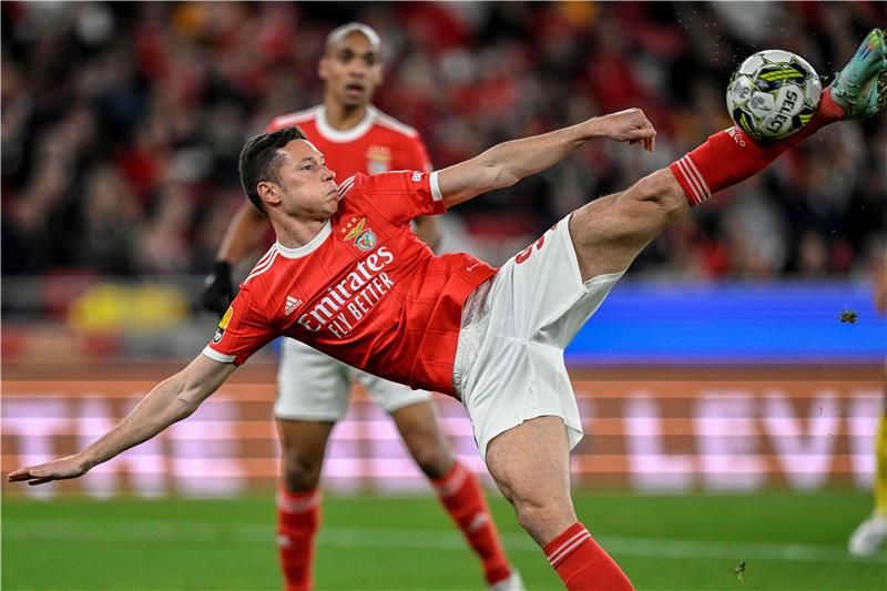 دراكسلر خلال إعارته الموسم الماضي لبنفيكا