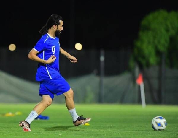 من تدريبات الفريق