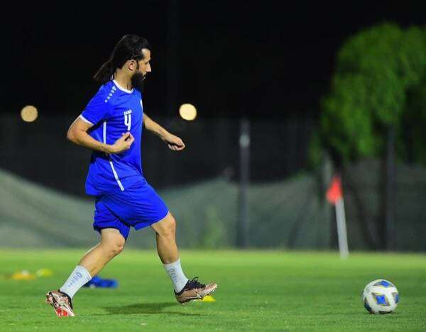 من تدريبات الفريق