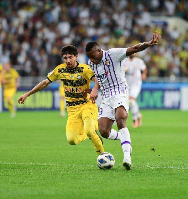 جانب من المباراة